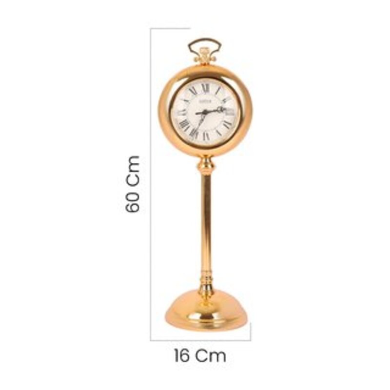 Modern TC-804-GOLD,  Decoration Clock With Stand