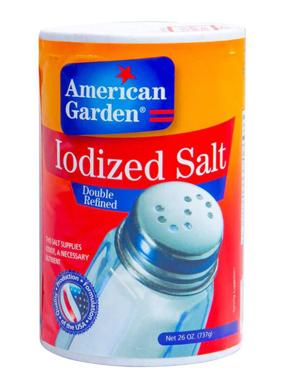 

American Garden Iodized Salt, 737g