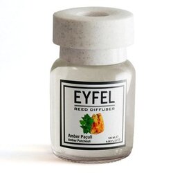 EYFEL Aroma Diffuser With Sticks Amber Patchouli, 120ml