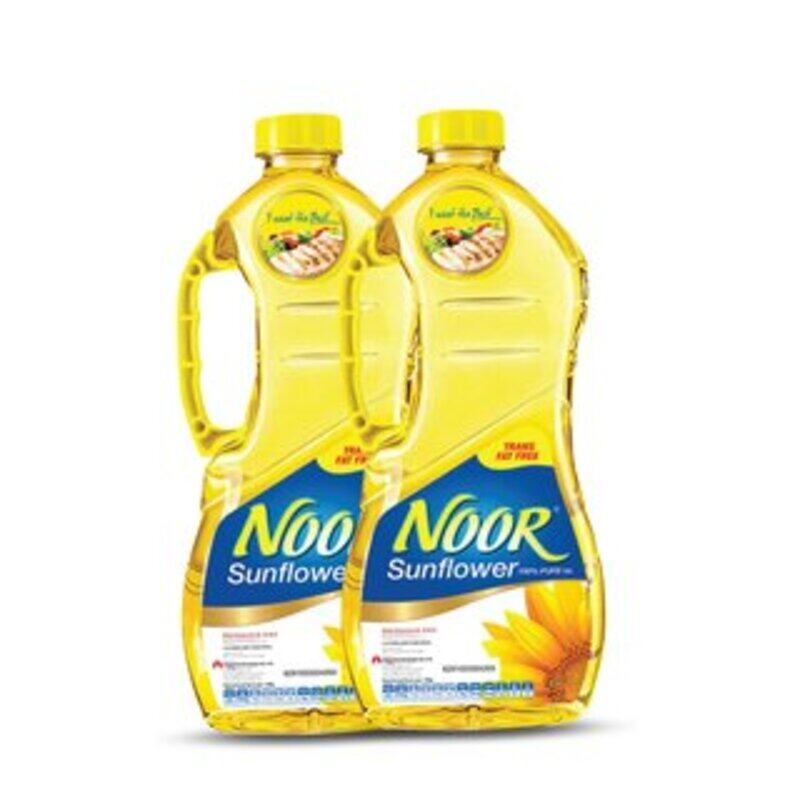 

Noor Pure Sunflower Oil , 2 x 1.5L