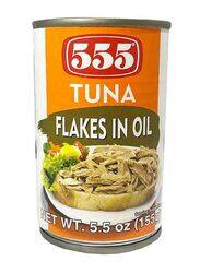 555 Tuna Flakes in Oil, 155g