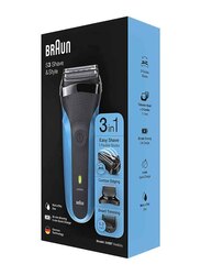 Braun Series 3 Shave & Style Trimmer, Black/Blue