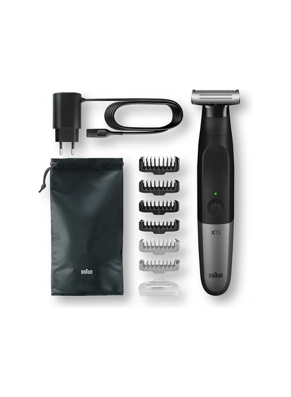 Braun Groom Face & Body Trimmer, Black