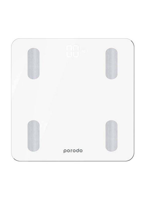 

Porodo Full-Body Smart Scale, PD-BF1321BT-WH, White