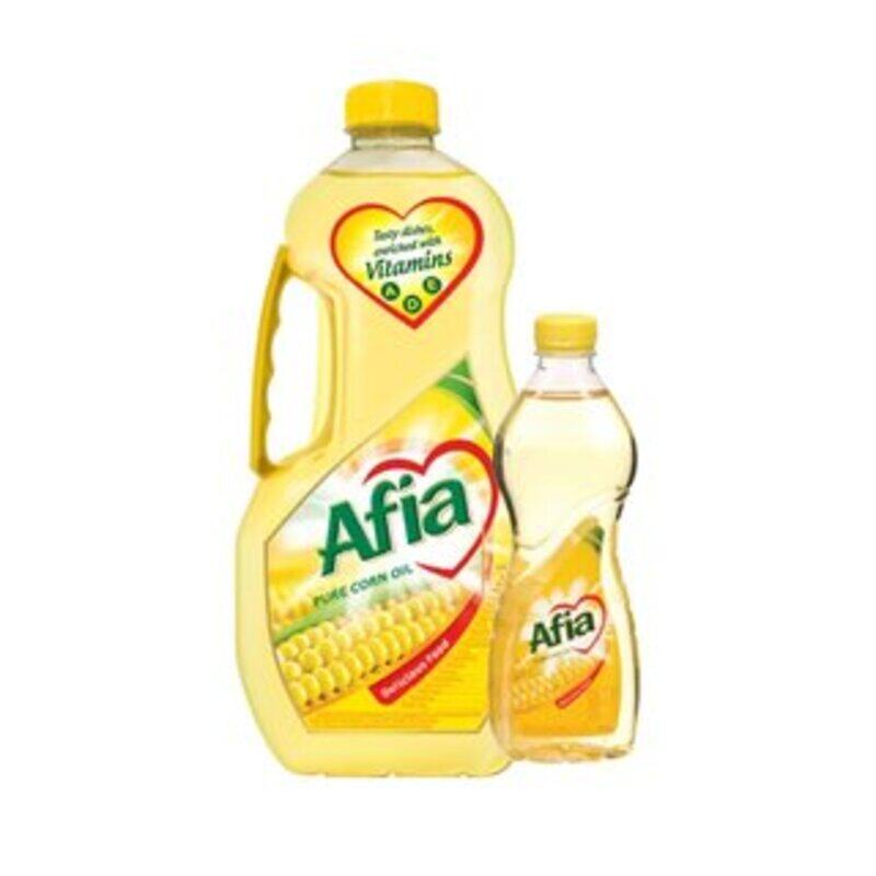 

AFIA CORN OIL 1.5L+ 500ML