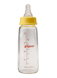 Pigeon Anti-Colic Baby Feeding Bottle 200ml, Clear