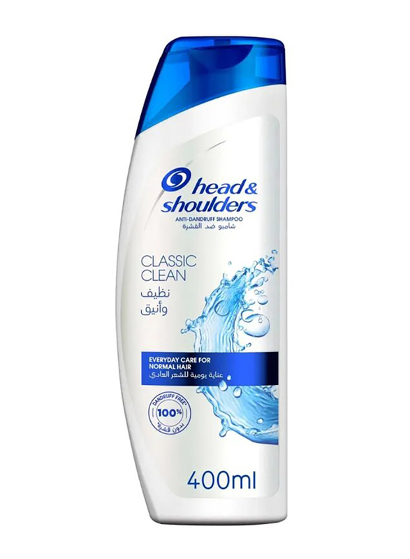 Head & Shoulders Classic Clean Shampoo, 2 Pieces, 400ml