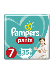 Pampers Baby Diapers Pants, Size 7, 16+ kg, Box, 35 Count