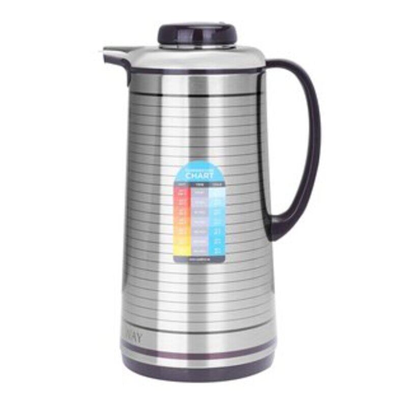 

Royal Ford Royalford RF5290 , Stainless Steel Vacuum Flask 1.6 Liters, Silver