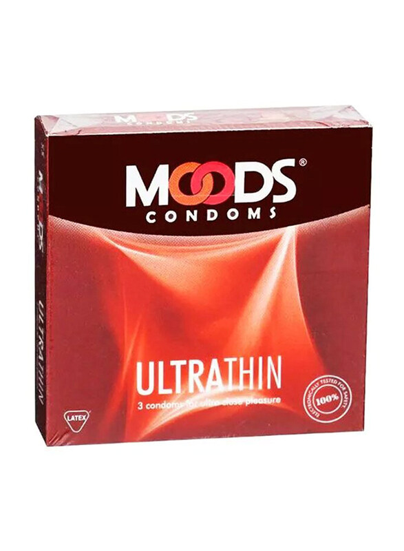 

Moods Ultra Thin Premium Condoms, 3 Pieces