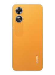 Oppo A17 64GB Sunlight Orange, 4GB RAM, 4G LTE, Dual Sim Smartphone