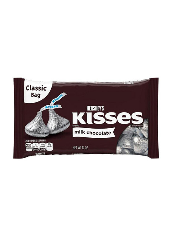 

Hersheys Hershey's Kisses Silver Classic Milk Chocolate Bag, 340g