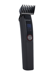 Sonashi Rechargeable Hair Clipper, SHC-1056, Black/Dark Grey