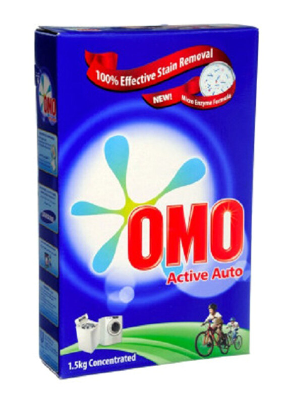 

Omo Active Green Laundry Detergent Powder, 1.5 Kg
