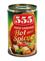555 Hot & Spicy Fried Sardines, 155g