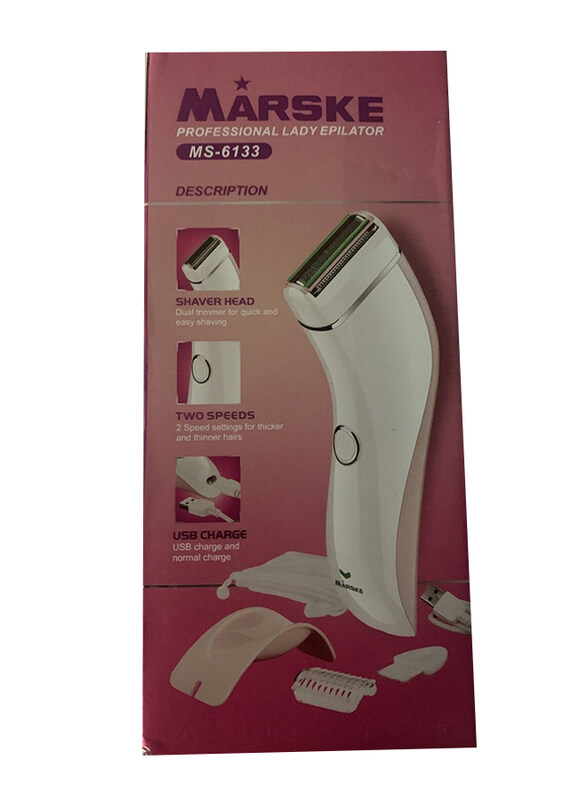 

Generic Ladies Electric Shaver, MS-6133, White