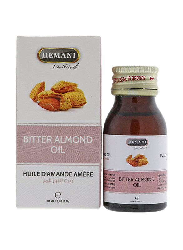 

Hemani Live Natural Bitter Almond Oil, 30ml