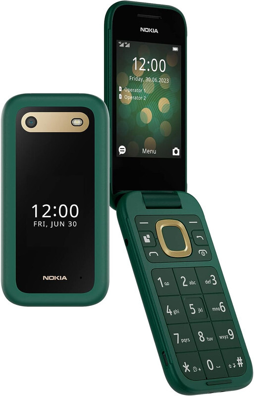 Nokia 2660 Flip Feature Phone with 2.8" display, 4G Connectivity
