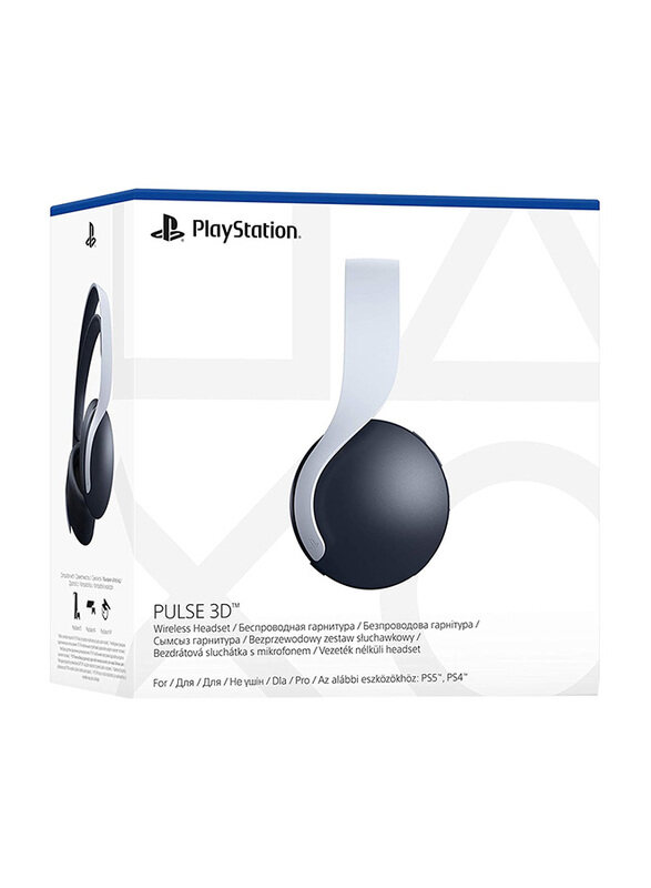 

Sony Pulse 3D Wireless Headset for PlayStation PS4 & PS5, Black/White