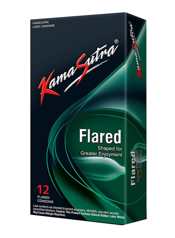 

Kamasutra Flared Condoms, 12 Pieces