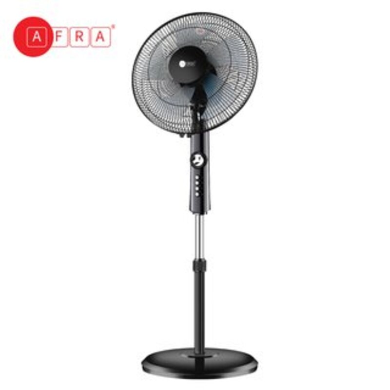 Afra AF-1660BKR,  Electric Stand Fan With Remote