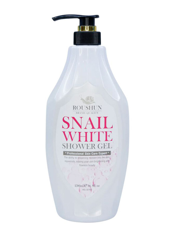 

Roushun Snail White Shower Gel, 1380ml