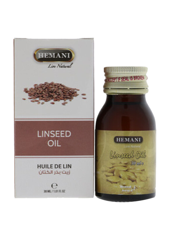 

Hemani Live Natural Linseed Oil, 30ml