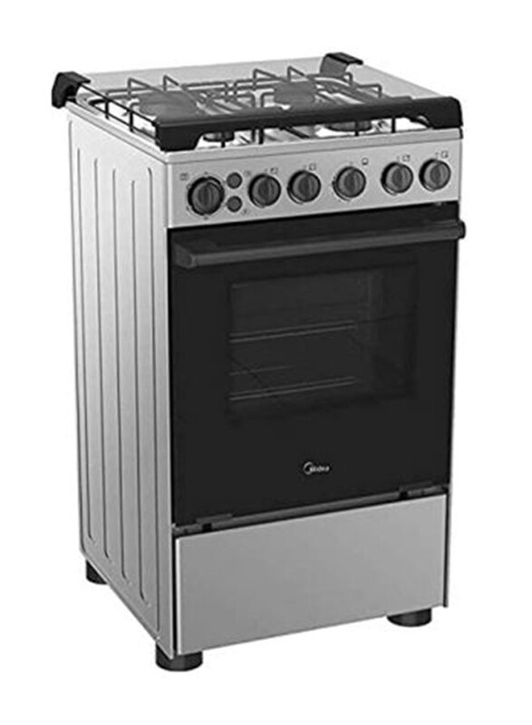 

Midea 40L 4-Burner Supports Gas Oven, BME55007FFD, Silver/Black