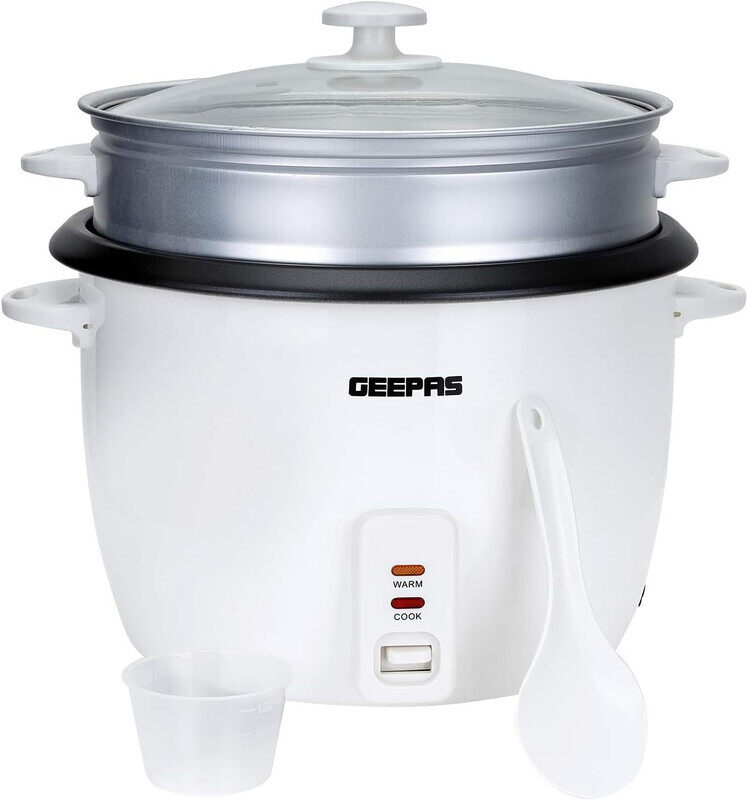 

Geepas GRC4327, Automatic Rice Cooker, 2.8L