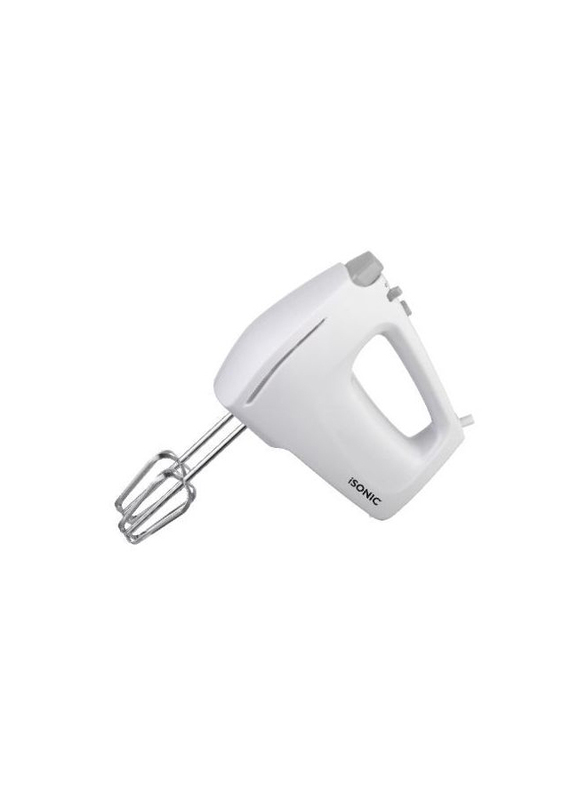 iSonic Electric Hand Mixer, 200W, IM 733, White