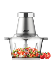 Clikon Electric Food Chopper, 350W, CK2643, Silver