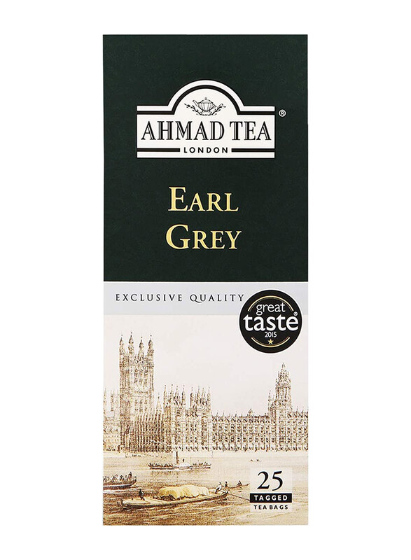 

Ahmad Tea Earl Grey Tea, 25 Tea Bags x 2g