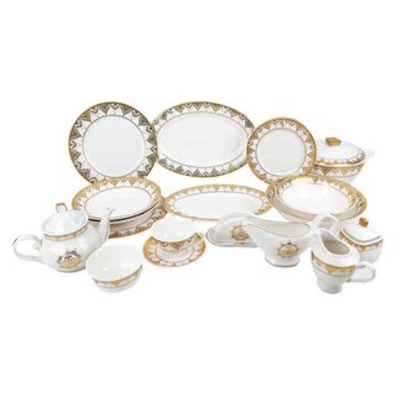 

Generic 124 Pieces, Porcelain 8015 WDL 124 6 , Dinner Set