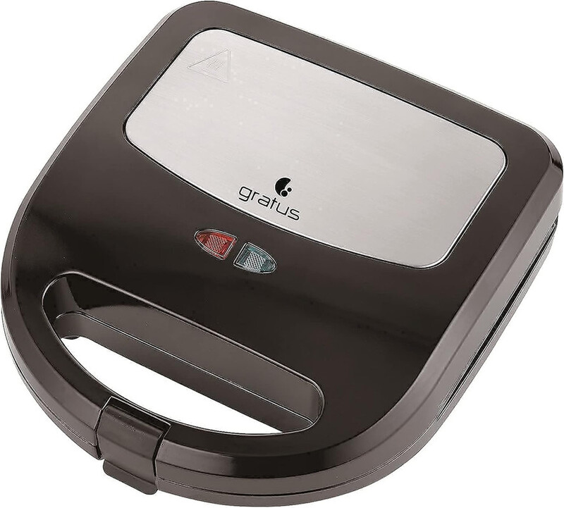 Gratus  GSM750UC, 3 in 1 Sandwich maker Sandwich, Grill, and Waffle Maker