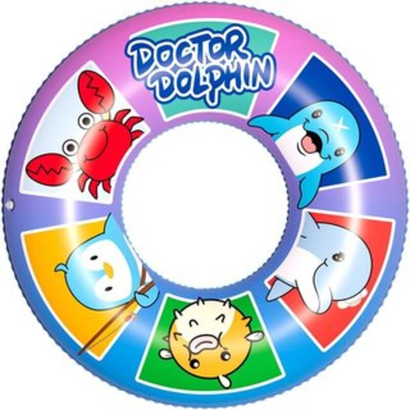 DOCTOR DOLPHIN DD01205-1,  SWIM RING, 60CM, AGE 4+