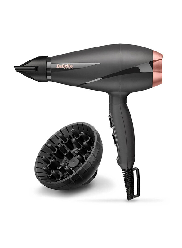 

BaByliss Nozzle Ionic Hair Dryer, 2100 Watts, Black