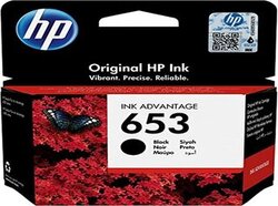 HP 653, Inkjet Advantage Printer, Black Ink