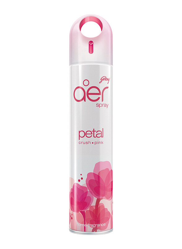 

Godrej Aer Petal Crush Pink Air Freshener Spray, 240ml