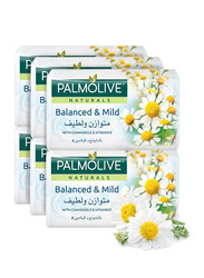 Palmolive Balanced and Mild Soap Bar, 6 Pieces, 170gm