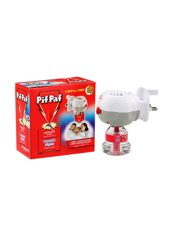 

Pif Paf 30 Nights LED Mosquito Killer with Free Refill, 28ml