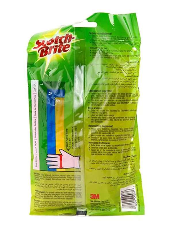 3M Scotch Brite Heavy Duty Gloves, Small, 1 Pair