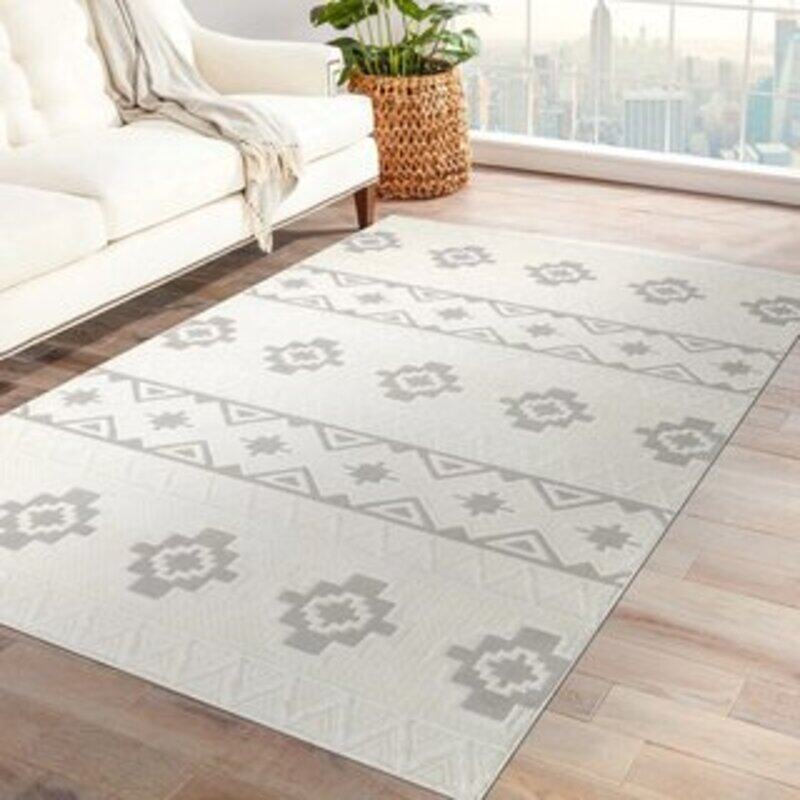 

Generic Alpin Carpet Network Cream 02893A 160x230cm