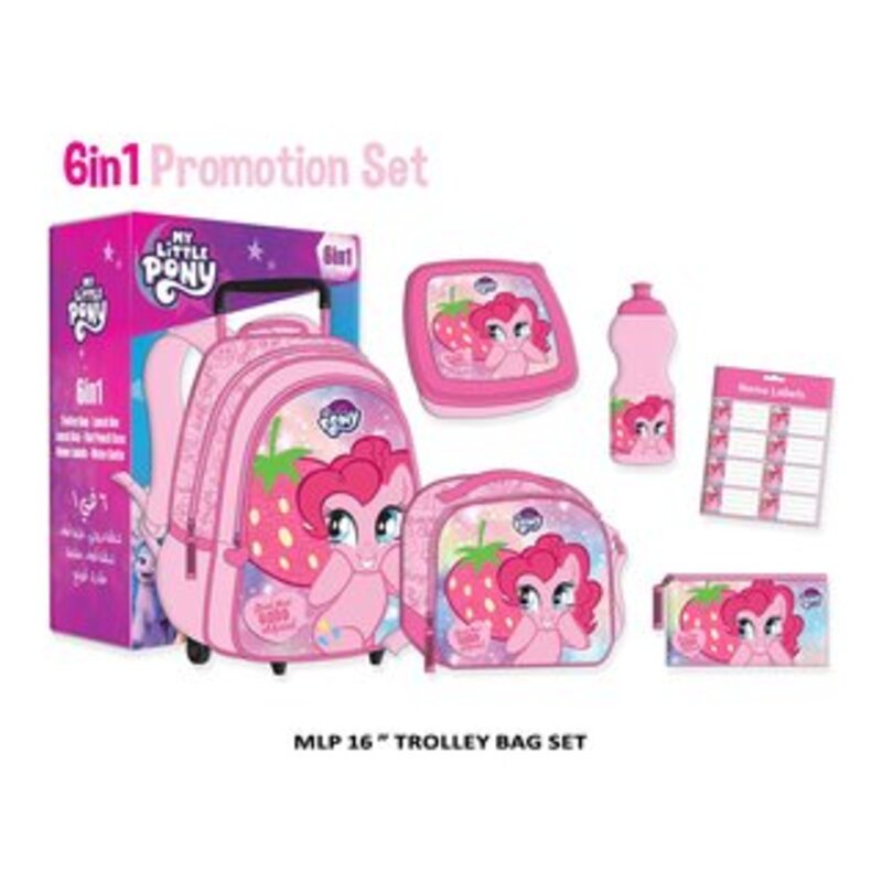 My Little Pony MLPR22-3,  6In1 Trolley Set