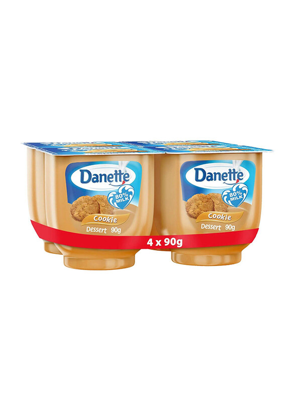 

Danette Creme Dessert Cookies, 4 x 90g