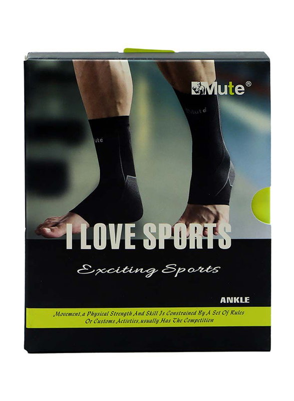 Mute Ankle Support, 9009, Black