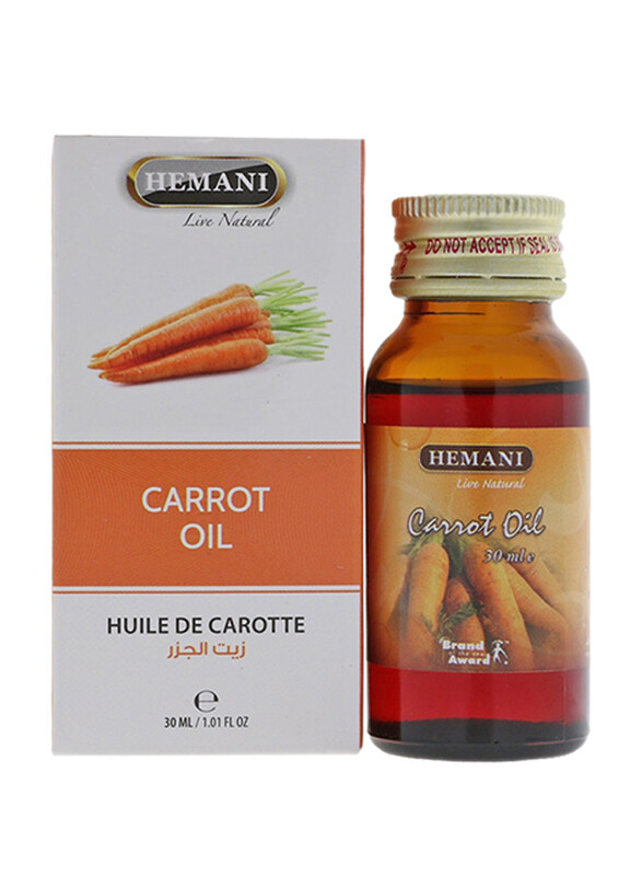 

Hemani Live Natural Carrot Oil, 30ml