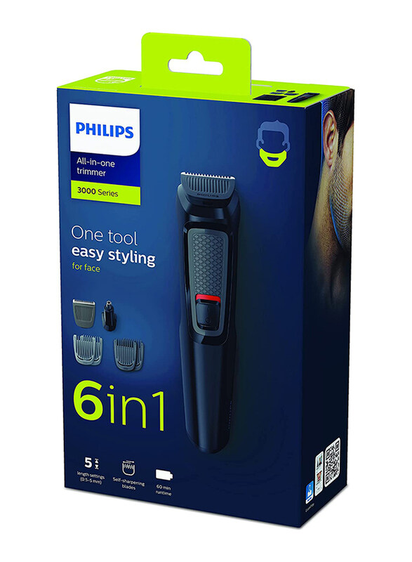 

Philips 6-in-1 Multi Grooming Trimmer Kit, Black