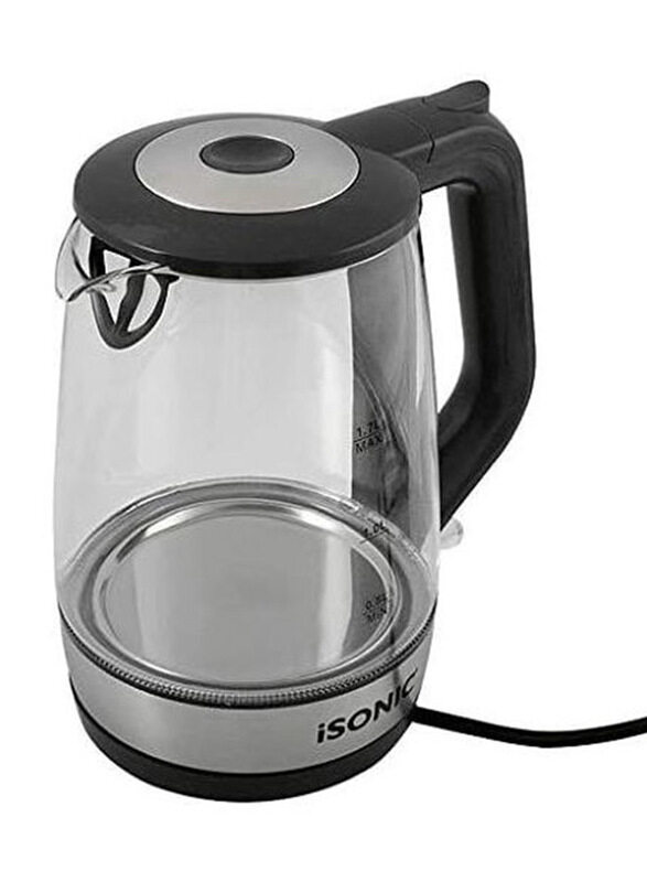 

iSonic 1.7L Premium Glass Kettle, 2200W, iK 516, Transparent
