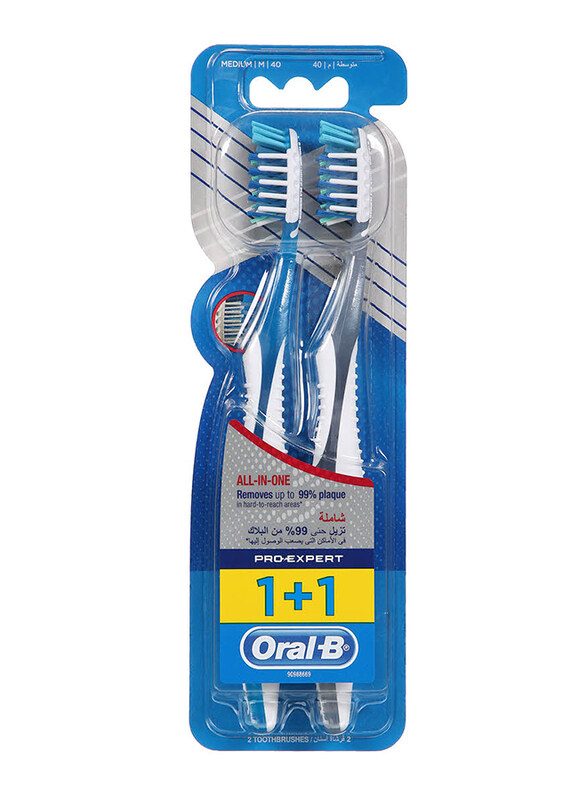 

Oral B Oral-B Cross Action Pro Expert, 40 Medium, 2 Pieces