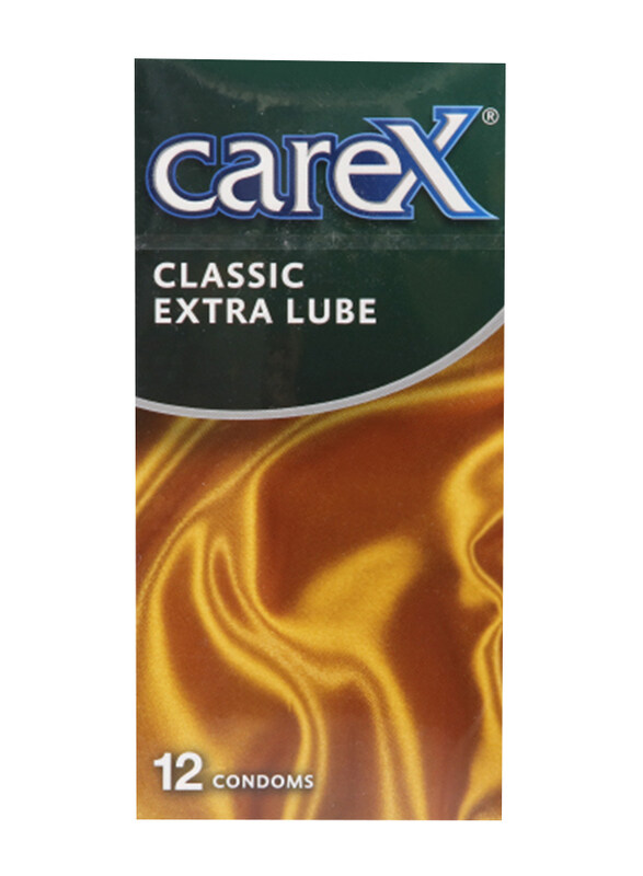 

Carex Classic Xtra Lube Condoms, 12 Pieces